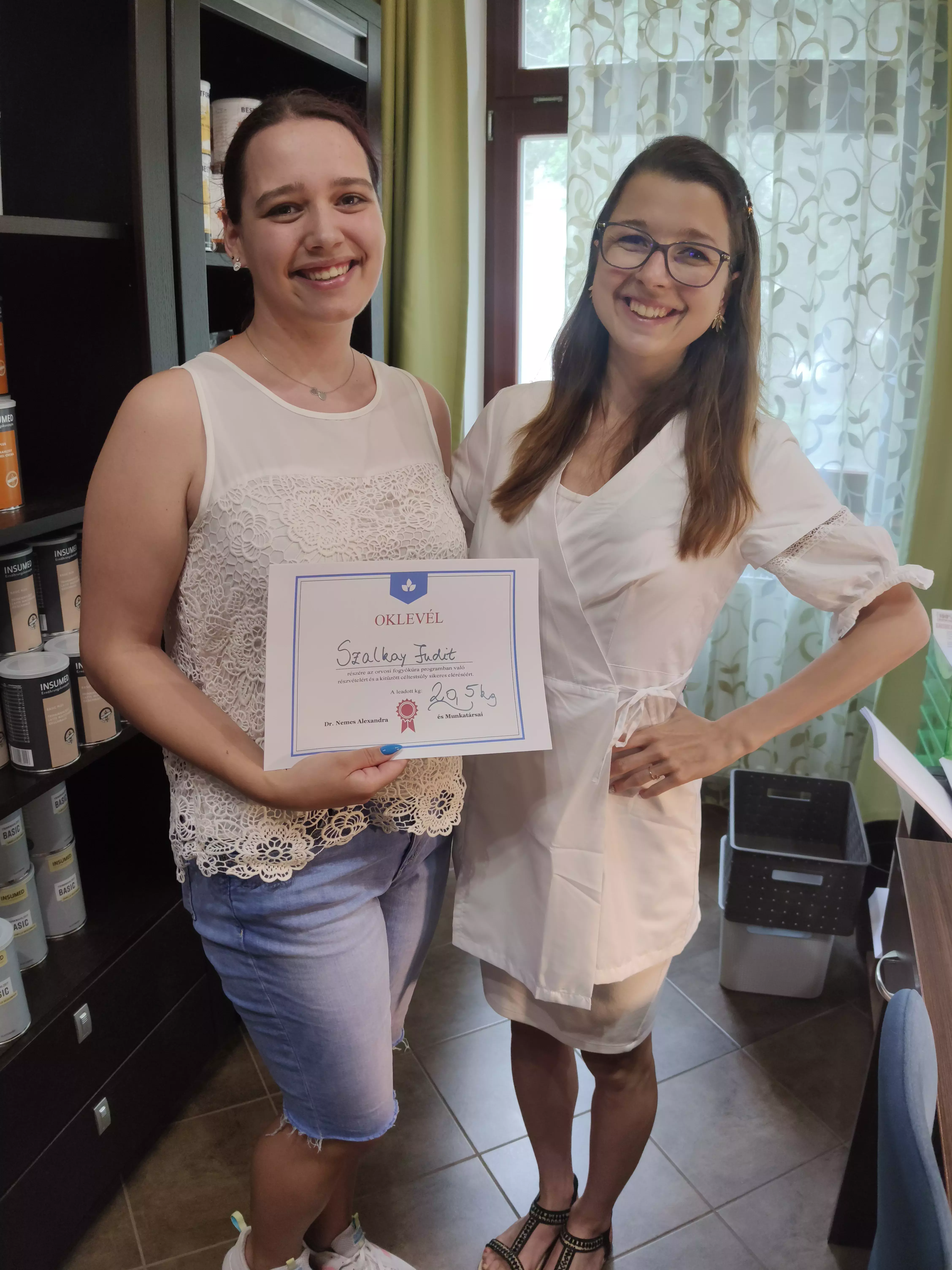 Szalkay Judit 21 kg fogyás